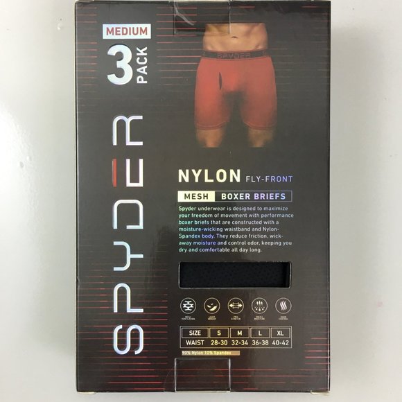 Spyder Underwear & Socks Spyder Performance Mesh Boxer Briefs S M L Xl Poshmark